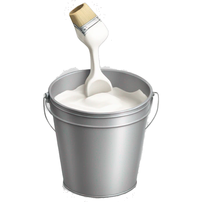 white-paint-bucket-mixing emoji