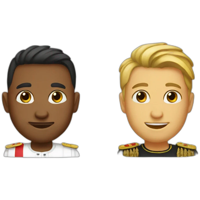 Poland and belgium emoji