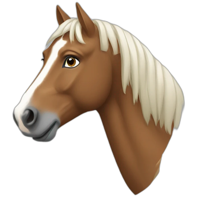 Cheval en entier emoji