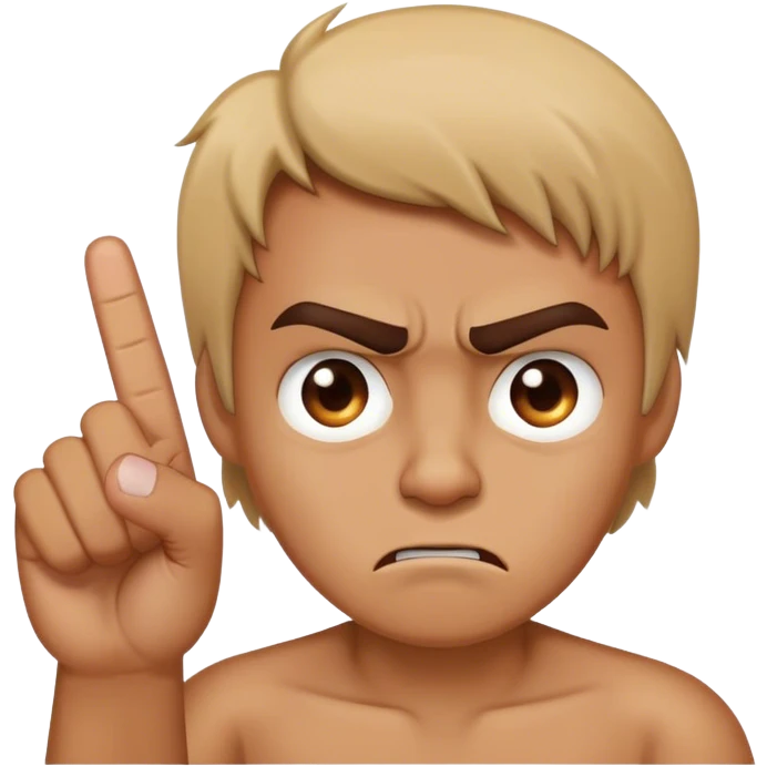 😑🖕🏽 emoji