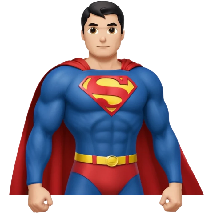Superman the man of steel 😱 💢 emoji