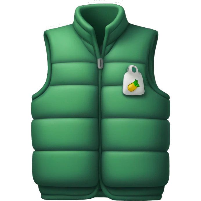 gilet with a green tick in the bottom corner emoji