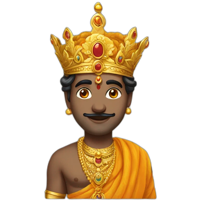 Krishna king emoji