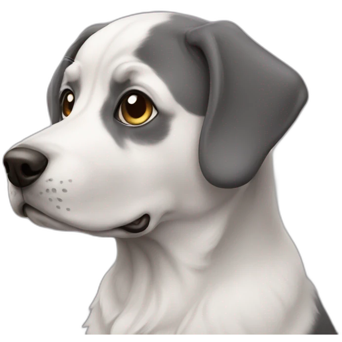 chien intelligent  emoji