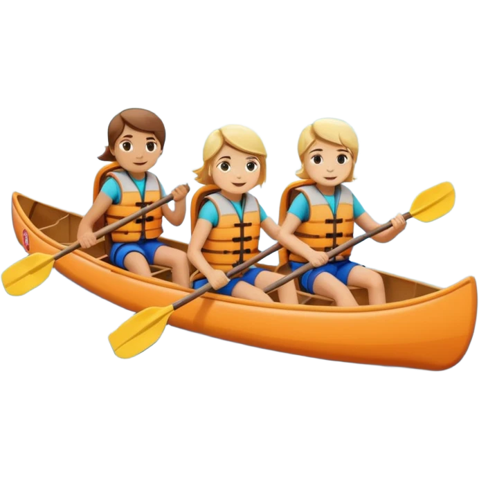 canoeists emoji