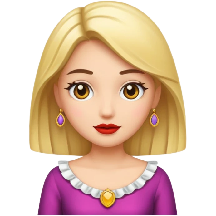 fancy girl  emoji