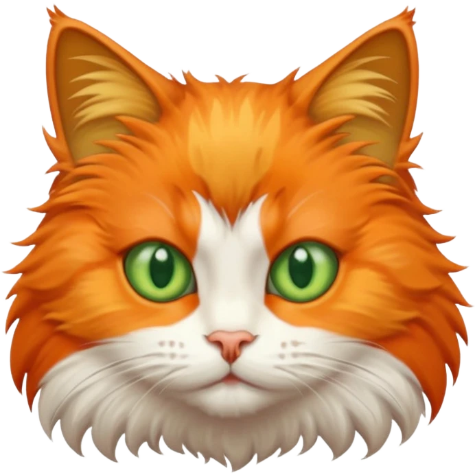 A crazy cat emoji