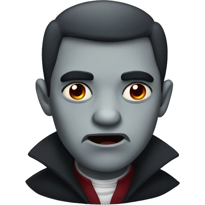 sad vampire emoji