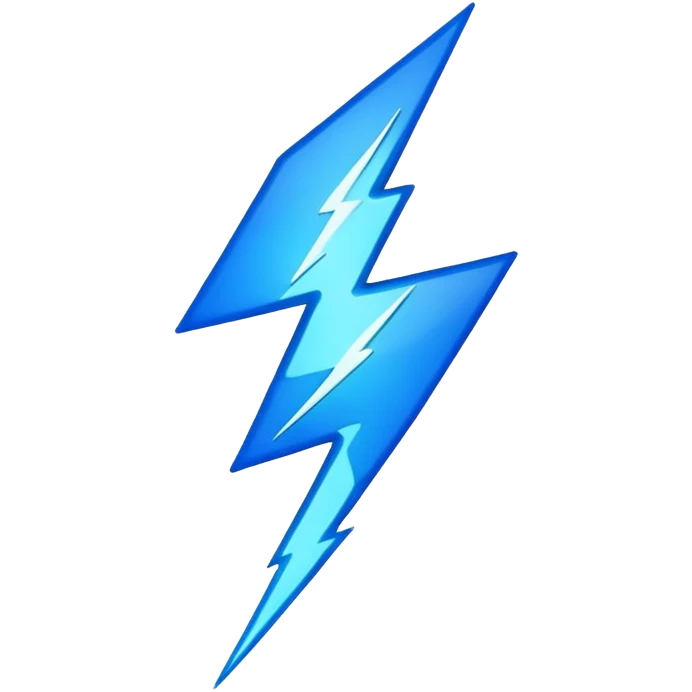 lightning bolt  emoji