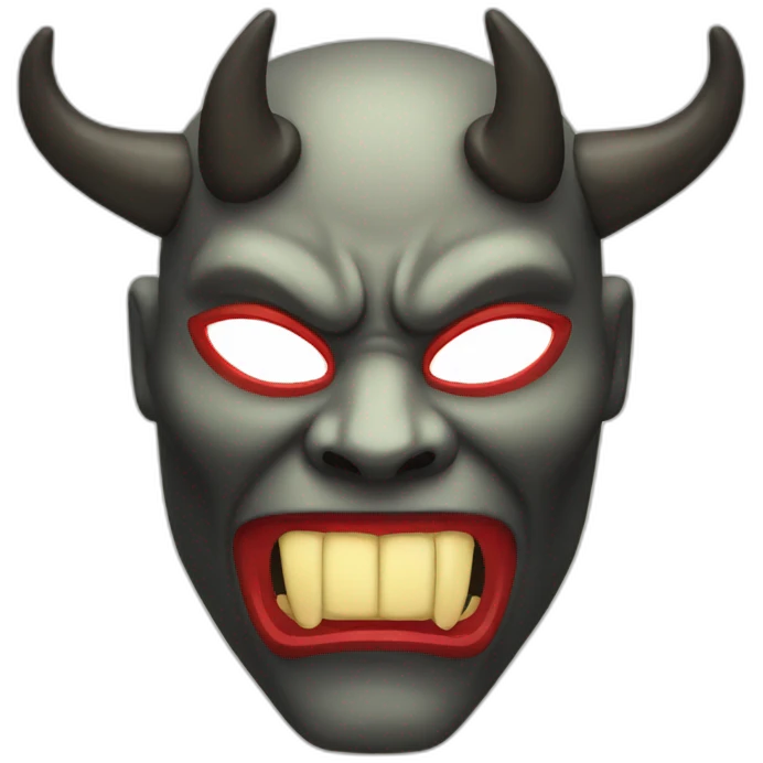 oni mask emoji