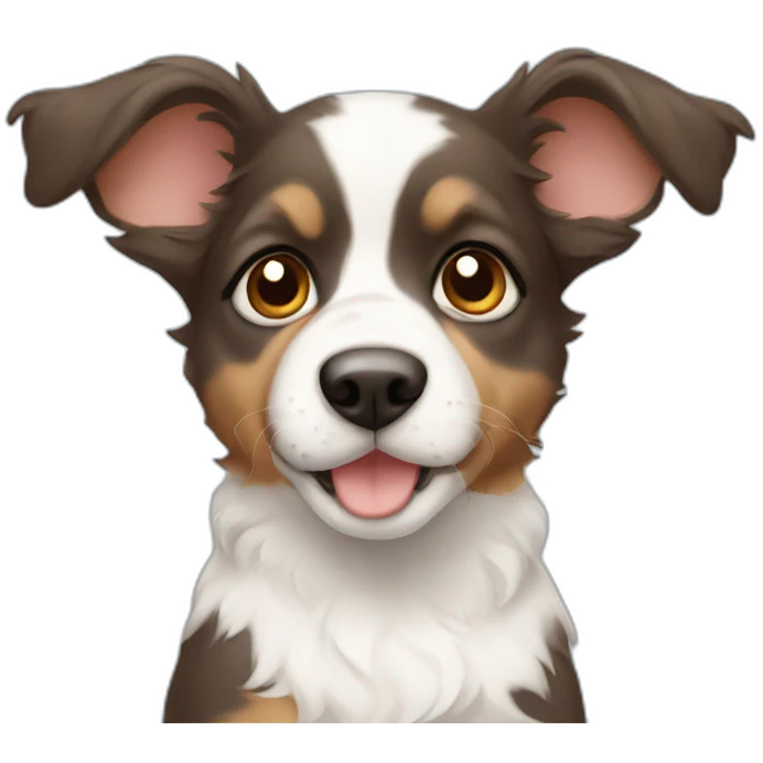 Aussie puppy emoji