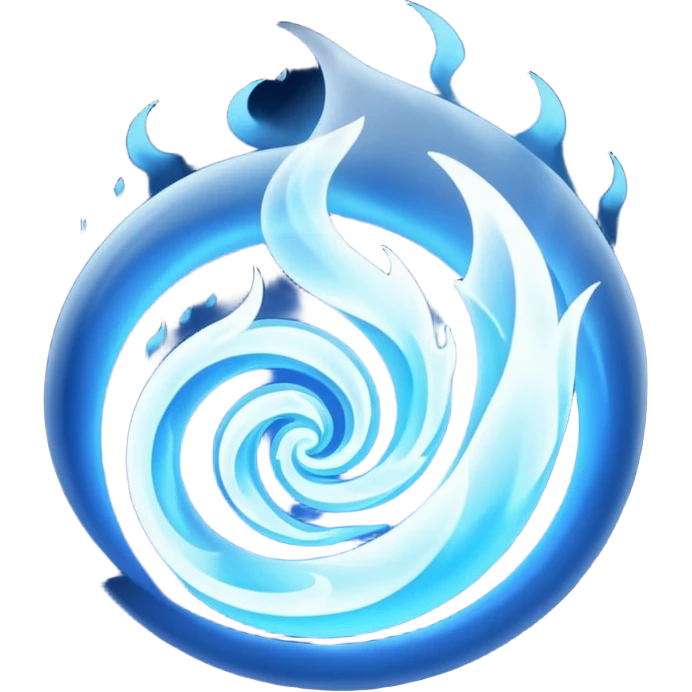 blue fire emoji