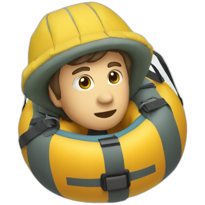 Packraft emoji