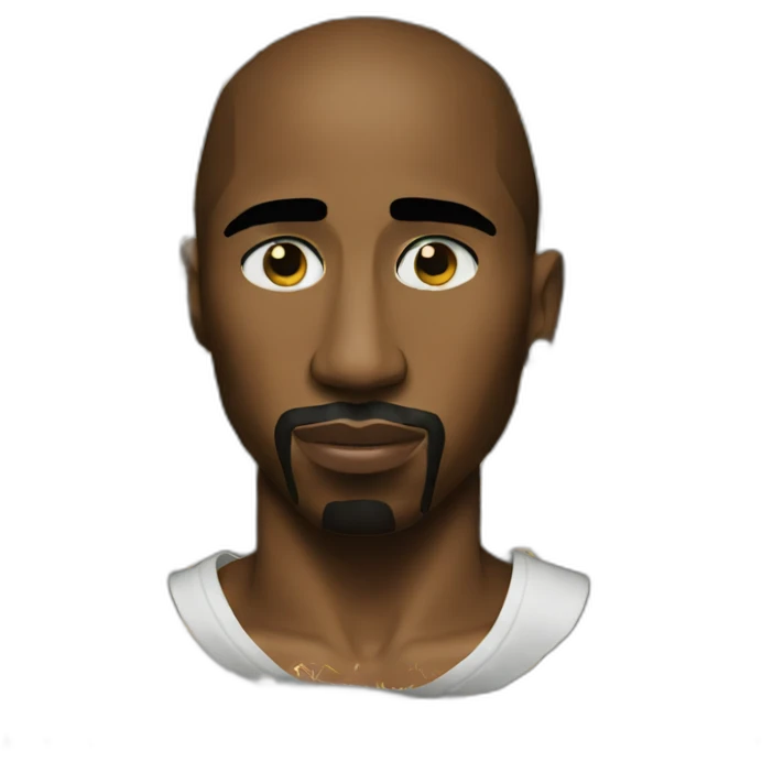 tupac emoji