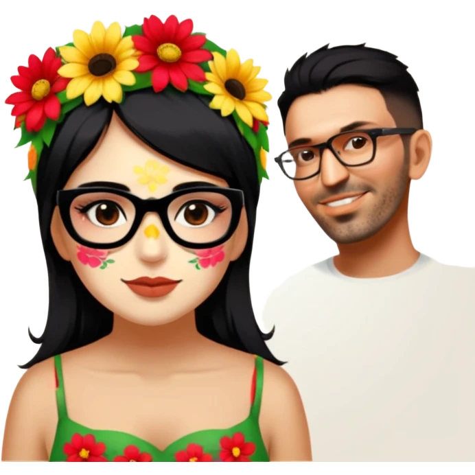 Flower-Crowned Dancer emoji