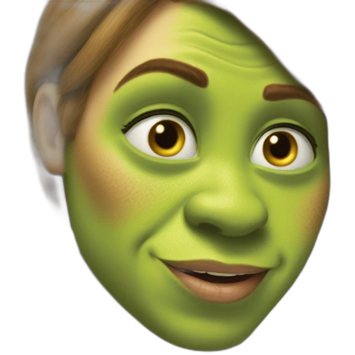 shrek with julia wieniawa emoji