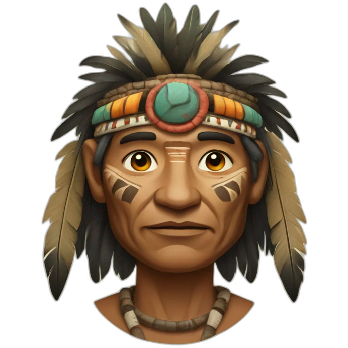 Amerindian Shaman emoji