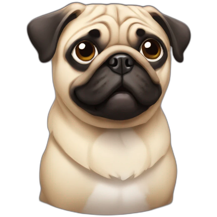 Pug emoji