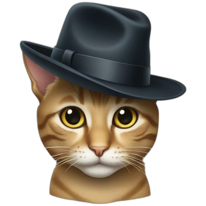 Borsalino cat emoji