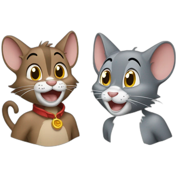 Tom and jerry emoji