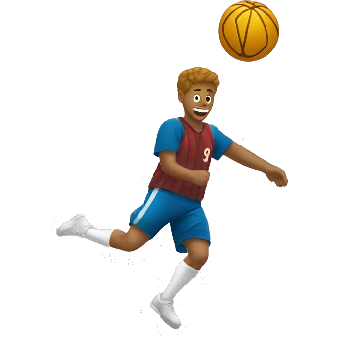 Balón en movimiento  emoji