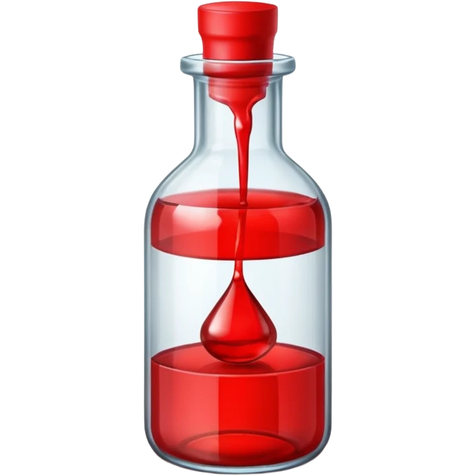 red ink bottle emoji