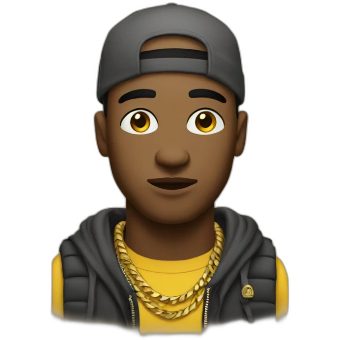 Rapper PHARAON emoji