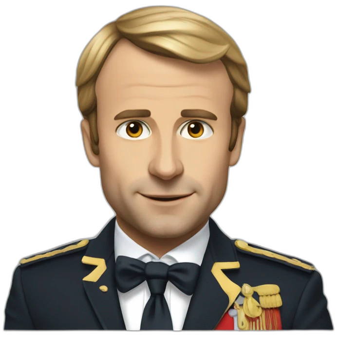 Macron enceint emoji