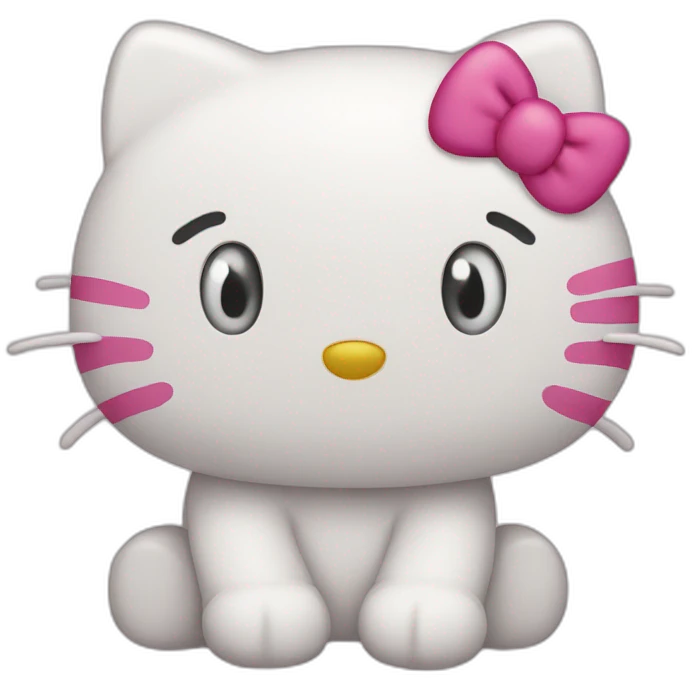 Hello kitty emoji