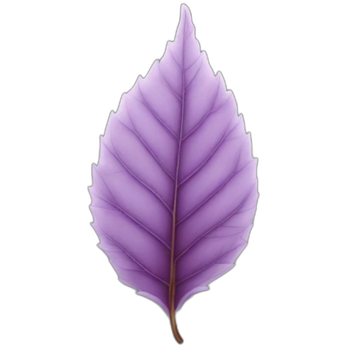 Leaf emoji