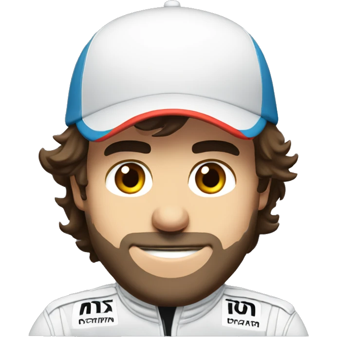 Fernando Alonso formula 1 driver emoji