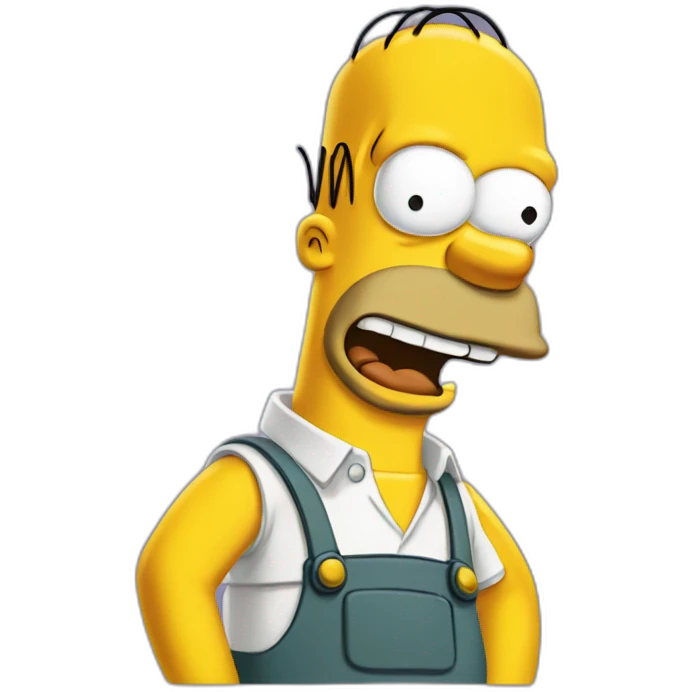 Homer simpson emoji