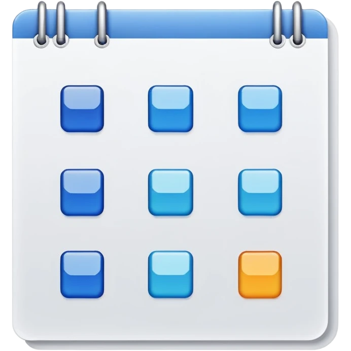 document sheet with structured blocks emoji