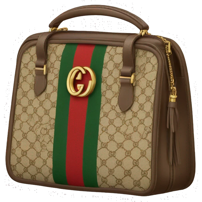 Gucci bag emoji