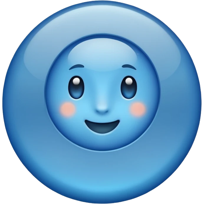 Blue tick emoji