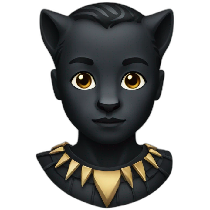 Black panther emoji
