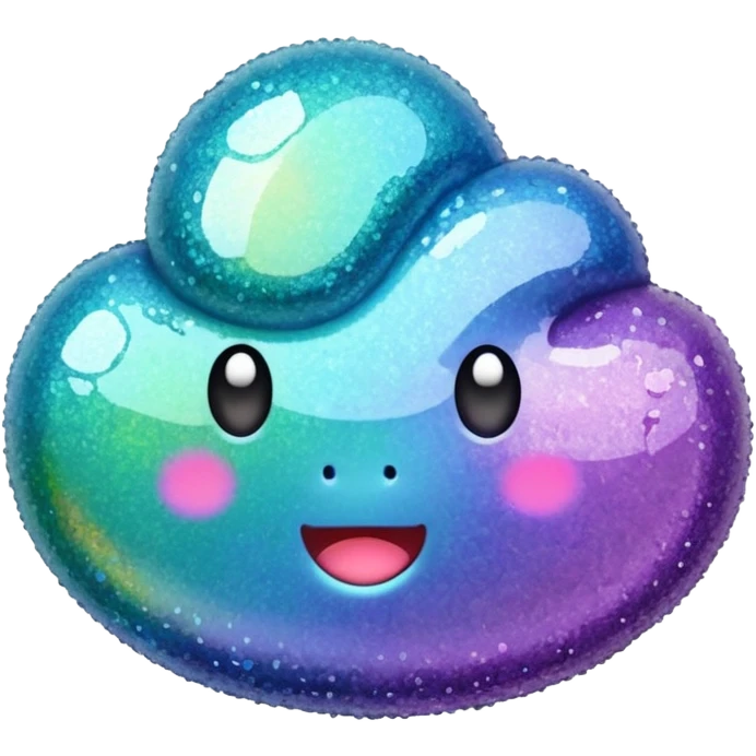 glitter nasty emoji