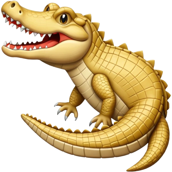 Beige crocs- Just one emoji