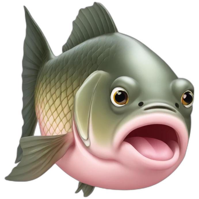 carp with pig nose emoji