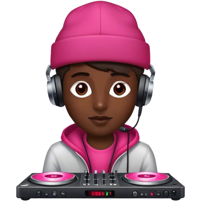 DJ raspberry  emoji