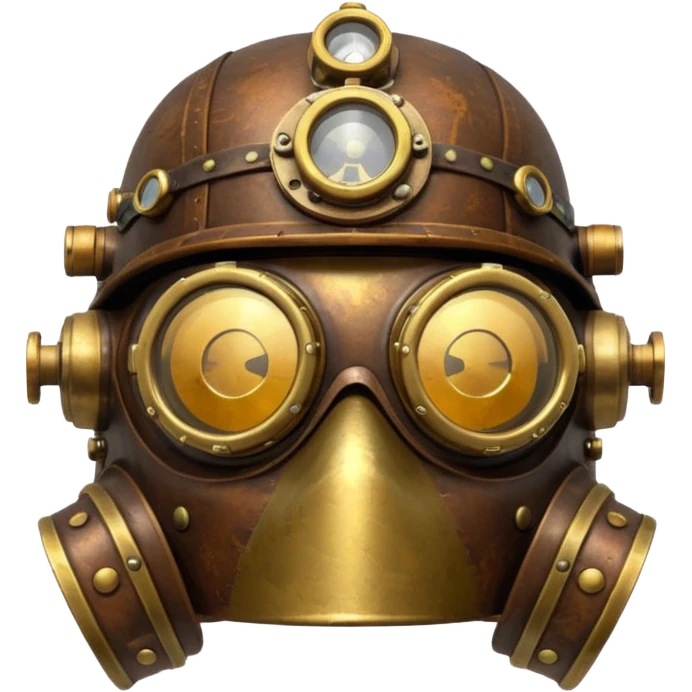 steampunk helmet emoji