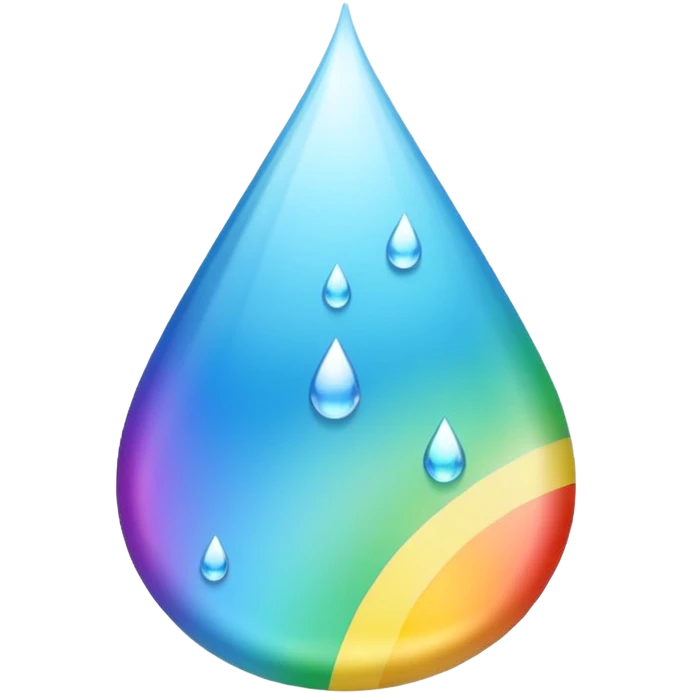 rainbow water emoji