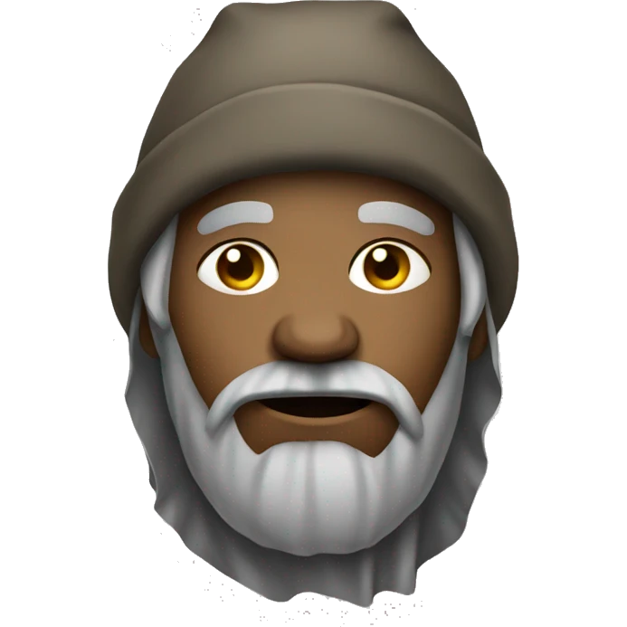 homeless beggar emoji