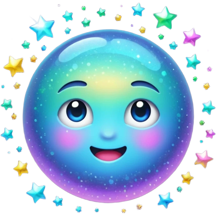 glitter lumen emoji