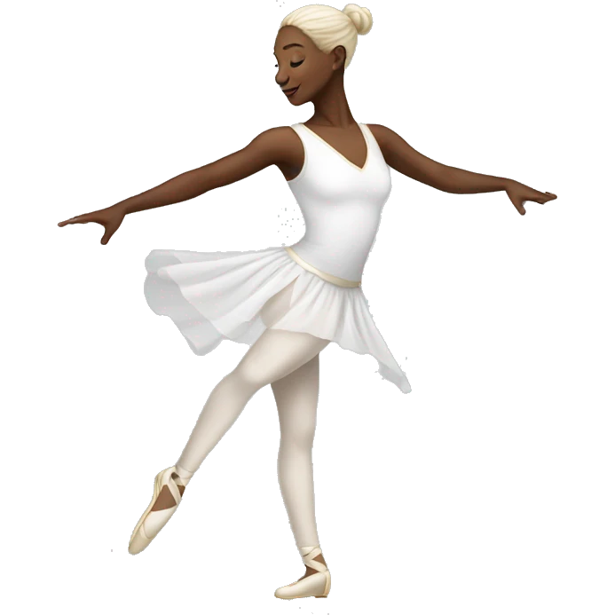 white dancer emoji