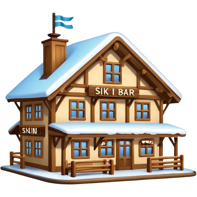 ski bars emoji