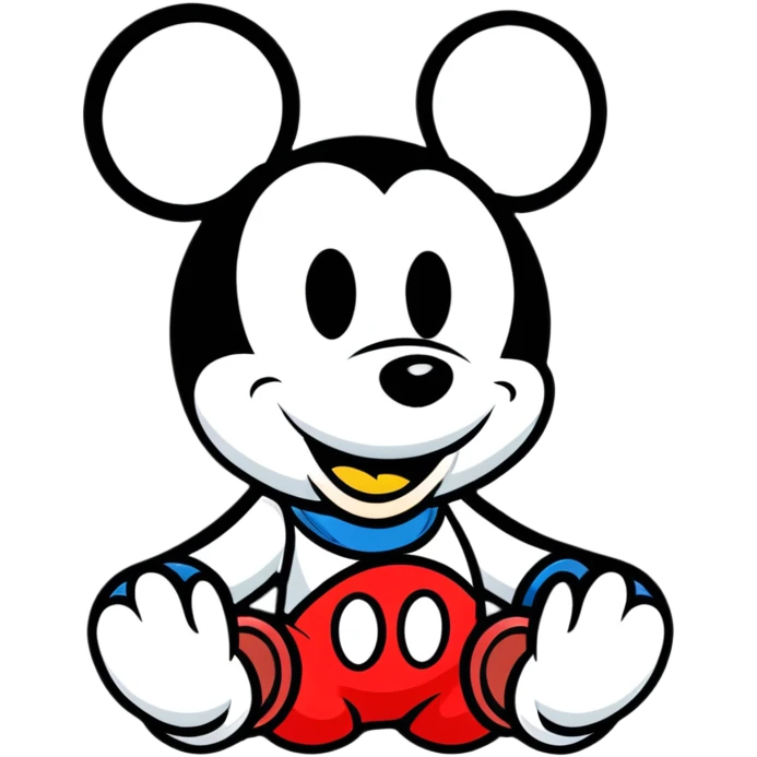 Mickey Mouse emoji