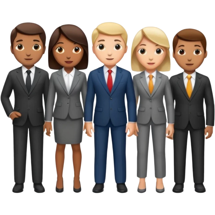 group of people, media agency emoji