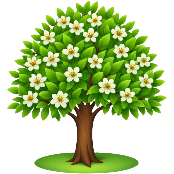 spring tree emoji