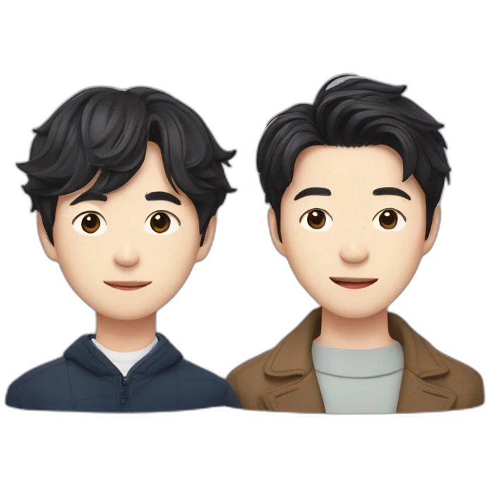 Gong Yoo and Lee Dong-wook from Goblin emoji